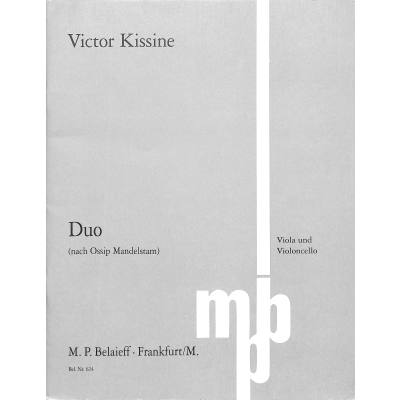 9790203003748 - Duo (nach Ossip Mandelstam)