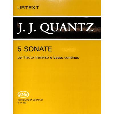 9790080143629 - 5 Sonaten