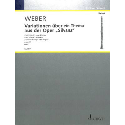 9783795798482 - Variationen über ein Thema aus Silvana Es-Dur op 33 9783795798482 - Variationen über ein Thema aus Silvana Es-Dur op 33