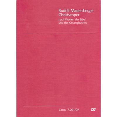 9790007090128 - Christvesper der Kruzianer RMWV 7 9790007090128 - Christvesper der Kruzianer RMWV 7