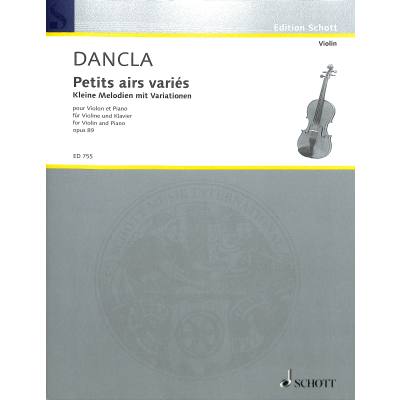 9790001118958 - Kleine Melodien op 89 mit Variationen