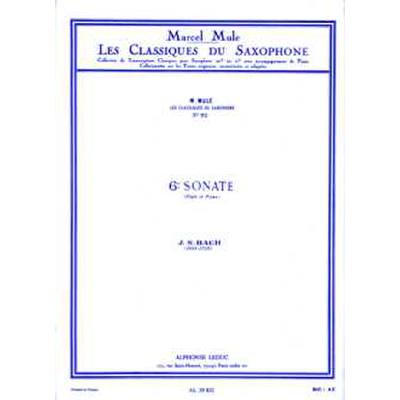 9790046208324 - Sonate 6 E-Dur 9790046208324 - Sonate 6 E-Dur
