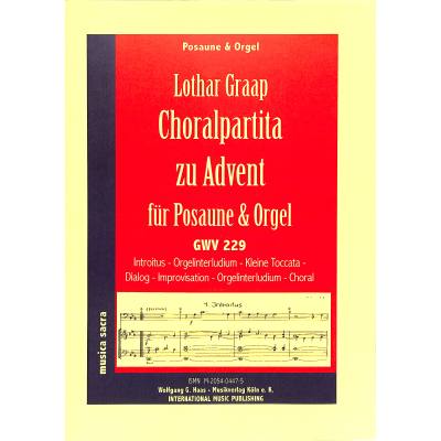 Choralpartita zu Advent GWV 229