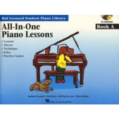 0884088415167 - All in one piano lessons A