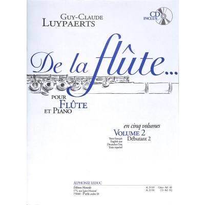 9790046293290 - De la flute 2 9790046293290 - De la flute 2