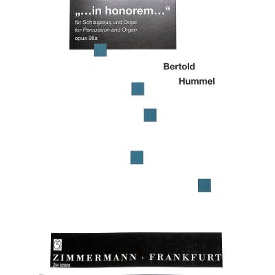 9790010328201 - In honorem op 98a 9790010328201 - In honorem op 98a