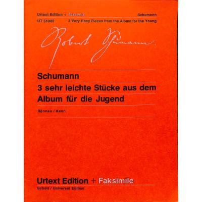 9790500571438 - 3 sehr leichte Stücke (Album für die Jugend)