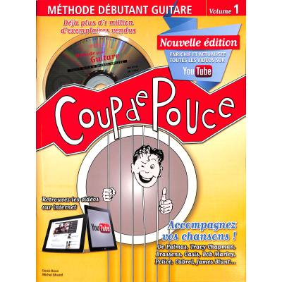 9790707006009 - Roux Denis - GEBRAUCHT Coup de Pouce Débutant Guitare Acoustique Vol 1 (+ 1 cd) Nouvelle édition - Preis vom 02062023 050629 h