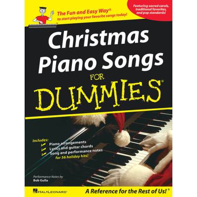 0884088126711 - Christmas piano songs for dummies