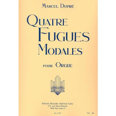 9790046278570 - 4 Fugues modales