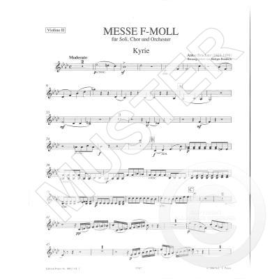 9790014107611 - Messe f-moll