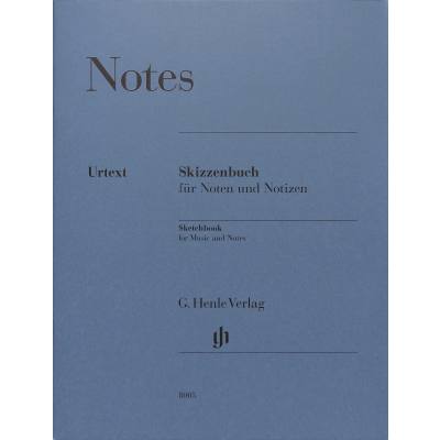 Urtext Notes - Skizzenbuch für Noten und Notizen