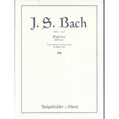 Partita BWV 1013 d-moll (a-moll)