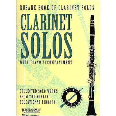 0073999798920 - Rubank book of clarinet solos