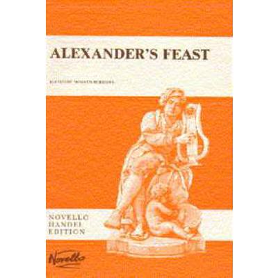 9780853603481 - - GEBRAUCHT Handel Gf Alexanders Feast (Burrows) -Solo Stb Satb V S- (Choral Music) Partitur Chorpartitur für Solo Chor - Preis vom 06092023 050333 h