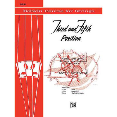 9780769231365 - 3RD & 5TH POSITION STRING BUILDER