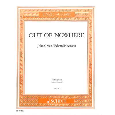 9790001112994 - Out of nowhere you came along