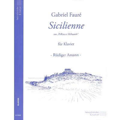 9790204423439 - Sicilienne op 78 (aus Pelleas et Melisande)