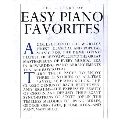 0752187931201 - The library of easy piano favorites