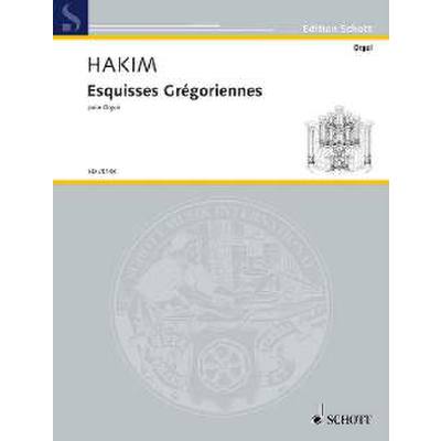9790001147002 - Esquisses gregoriennes - gregorianische Skizzen