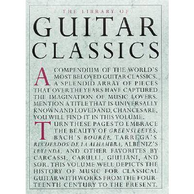 0752187928959 - The library of guitar classics - revised + updated edition