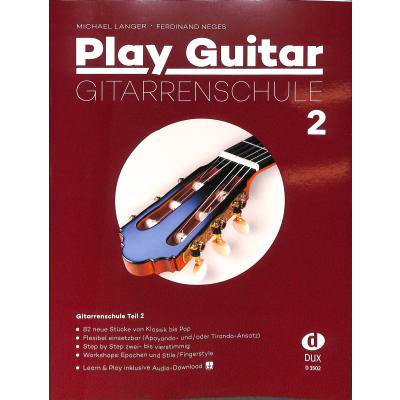 9783868492590 - Play Guitar Gitarrenschule 2Tl2 - Michael Langer Ferdinand Neges Kartoniert (TB)