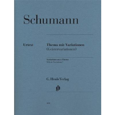 9790201804828 - Schumann Robert - Thema mit Variationen (Geistervariationen) - Robert Schumann Kartoniert (TB)