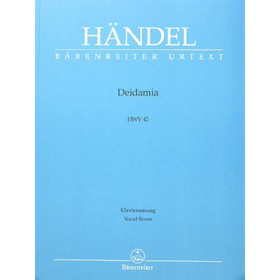 9790006507436 - Deidamia HWV 42
