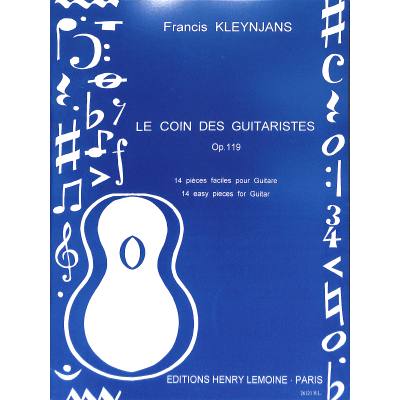 9790230961219 - Le coin des guitaristes op 119 9790230961219 - Le coin des guitaristes op 119