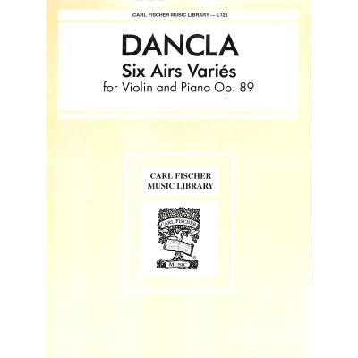 0798408000271 - 6 petits airs varies op 89 0798408000271 - 6 petits airs varies op 89