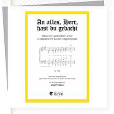 9783708401898 - AN ALLES HERR HAST DU GEDACHT 9783708401898 - AN ALLES HERR HAST DU GEDACHT