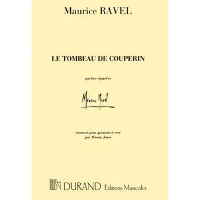 9790044077052 - Le tombeau de couperin 9790044077052 - Le tombeau de couperin