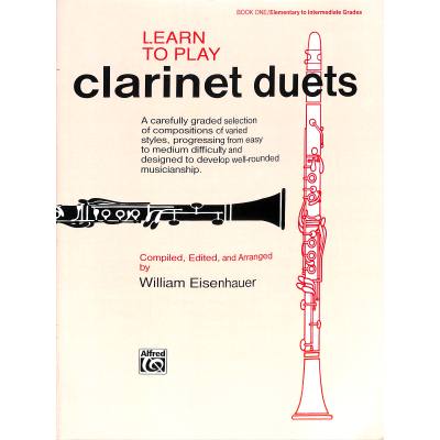 0038081009704 - Learn to play clarinet duets 1