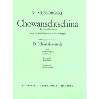 9790003017051 - Chowanschtschina 9790003017051 - Chowanschtschina