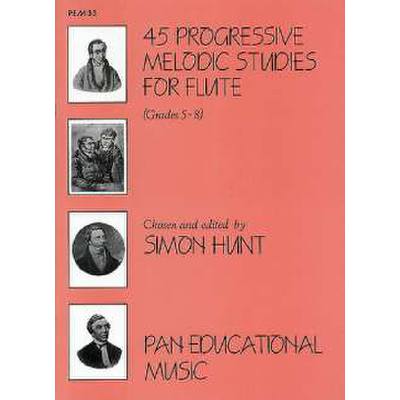 9790708003335 - 45 progressive melodic Studies 9790708003335 - 45 progressive melodic Studies