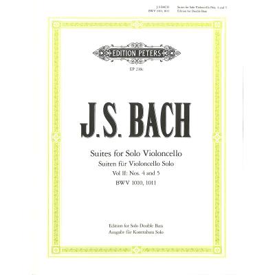6 Suiten Bd 2 (Nr 4-6) nach BWV 1007-1012