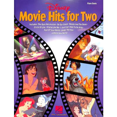 0073999920765 - Disney movie hits for two