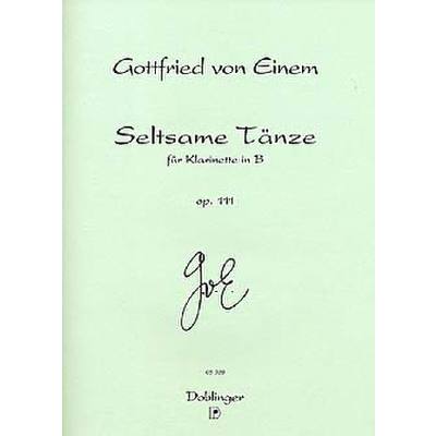 9790012186229 - Seltsame Tänze op 111