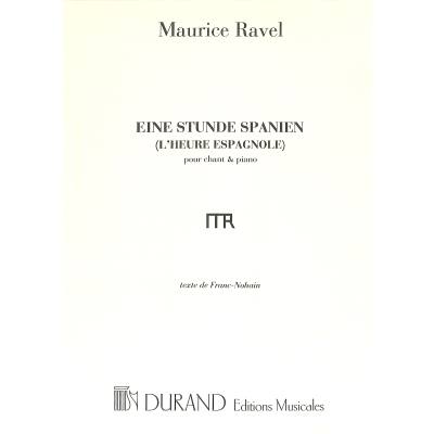 9790044075881 - Eine Stunde Spanien (lheure espagnole) 9790044075881 - Eine Stunde Spanien (lheure espagnole)