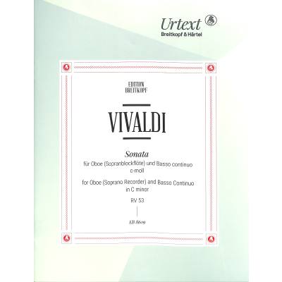 9790004179956 - Sonate c-moll RV 53 9790004179956 - Sonate c-moll RV 53