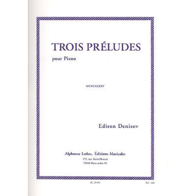 9790046290060 - 3 Preludes 9790046290060 - 3 Preludes