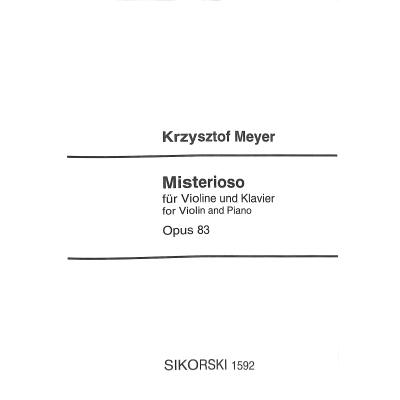 9790003014616 - Misterioso op 83 9790003014616 - Misterioso op 83