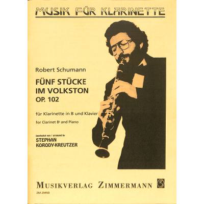 9790010294506 - 5 Stücke im Volkston op 102
