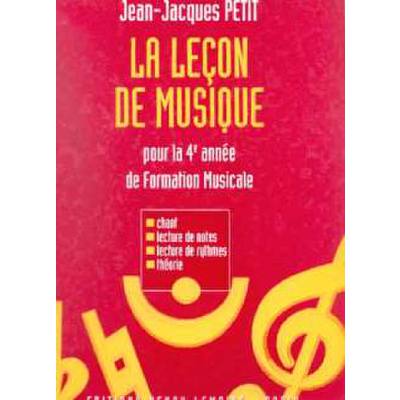 9790230964838 - LECON DE MUSIQUE - 4EME ANNEE 9790230964838 - LECON DE MUSIQUE - 4EME ANNEE
