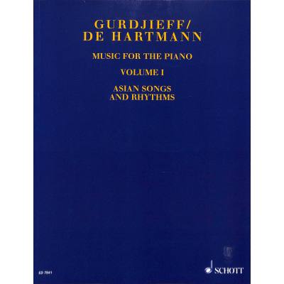 9783795797263 - Music for the Piano - Georg I Gurdjieff Thomas de Hartmann Geheftet