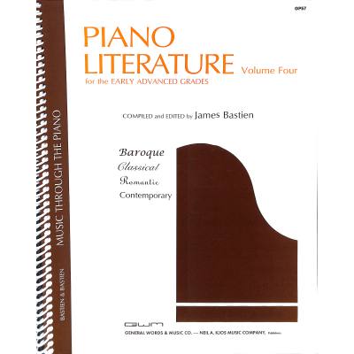 9780849760549 - Piano literature 4