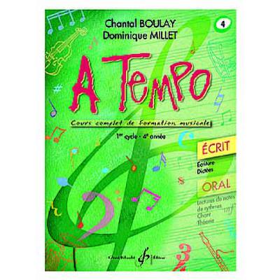 9790043074816 - A TEMPO 4 - ECRIT 9790043074816 - A TEMPO 4 - ECRIT