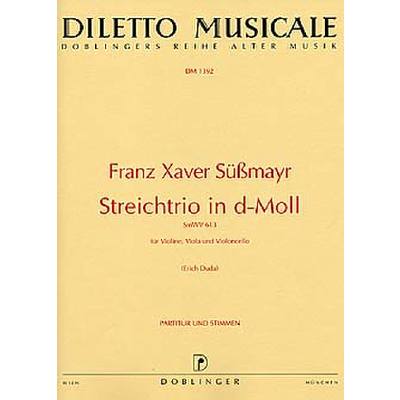 9790012196709 - Trio d-moll SMWV 613