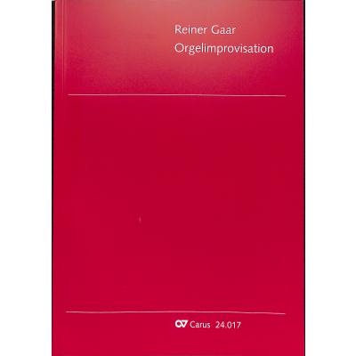 9783899480542 - Orgelimprovisation - Reiner Gaar Kartoniert (TB)