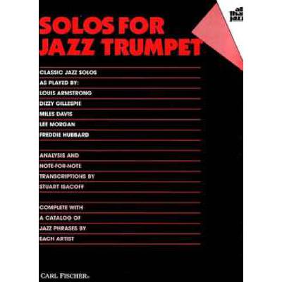 0798408003708 - Solos for jazz trumpet 0798408003708 - Solos for jazz trumpet